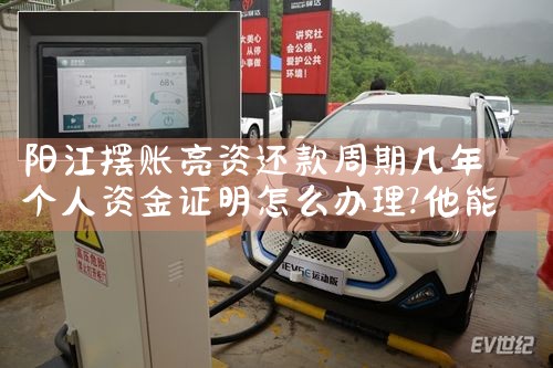 阳江摆账亮资还款周期几年