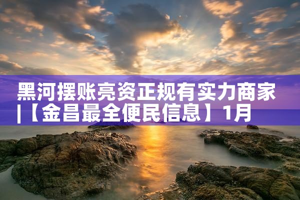安徽摆账亮资专业综合平台