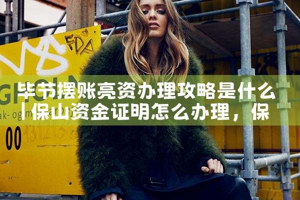 贞丰县个人亮资摆账代办需要时间