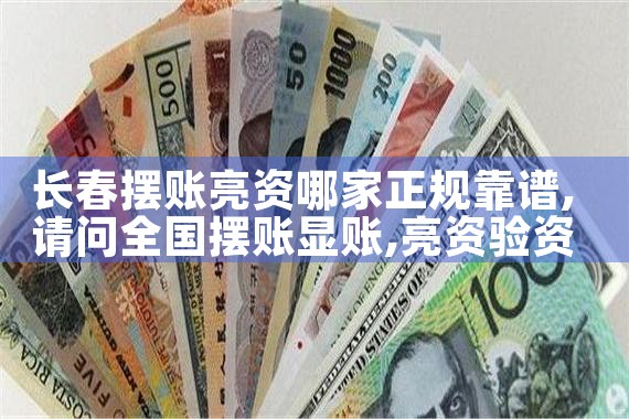 临沂办理摆账亮资模板