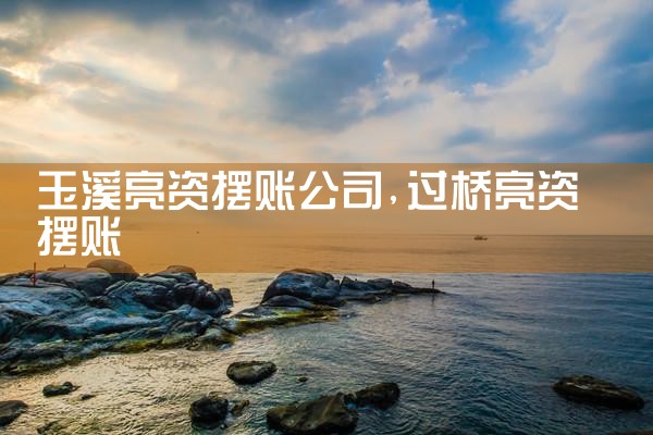 玉溪亮资摆账公司