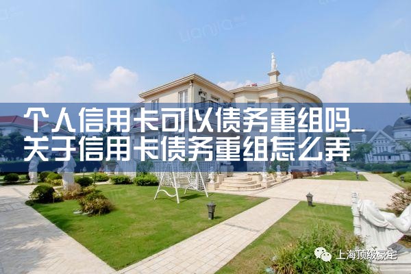 个人信用卡可以债务重组吗