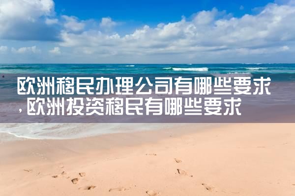 中国最佳十大移民机构