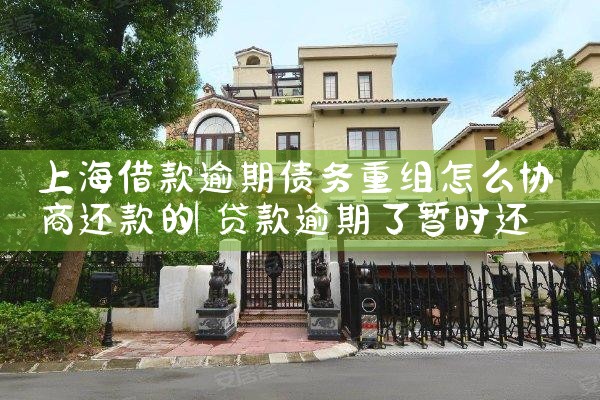 上海花呗债务优化重组