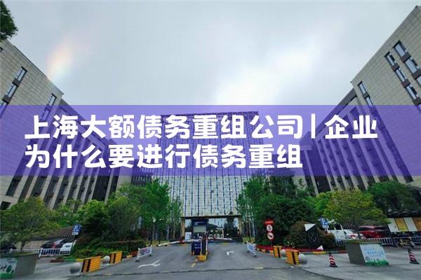 上海什么叫债务重组原则