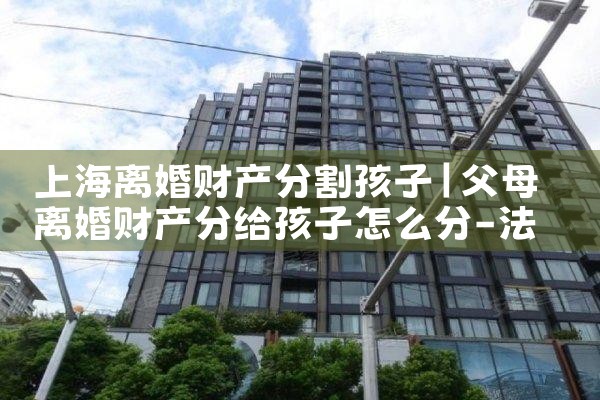 上海离婚财产分割孩子